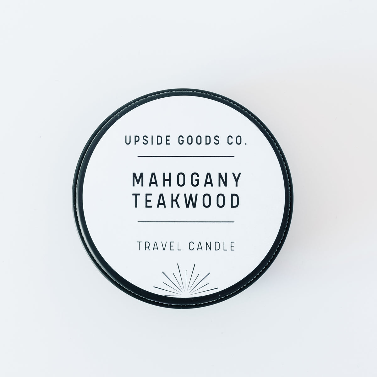 Mahogany Woods Candle, Upside Goods Co.